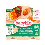 Menú ecológico de guindillas con verduras dulces, 12 meses+, 230 g, Babybio