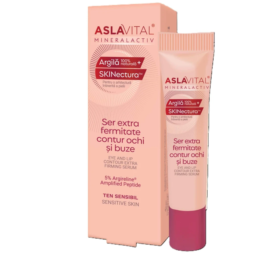 MineralActiv Extra verstevigend oog- en lipcontourserum, 15 ml, Aslavital