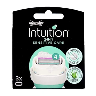 Intuition Sensitive Care Feuchtigkeitsspendende Seife, 4 Klingen, 3 Stück, Wilkinson