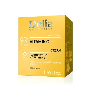 Crema facial con vitamina C, 50 ml, Delia