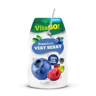 Zumo de bayas, 200 ml, Vitago