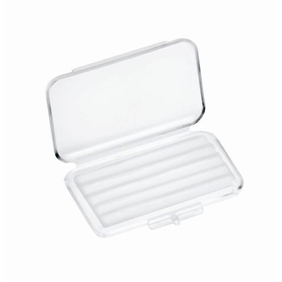 Transparante wax voor beugels, 5 waxstaafjes, Curasept