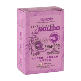 Champú sólido con extracto de avena, 85 g, Iteritalia