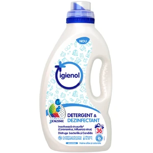 Detergente líquido desinfectante para ropa, Montaña, 1,8 litros, Igienol