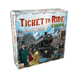Bordspel, + 8 jaar, Europa, 1 stuk, Ticket to ride