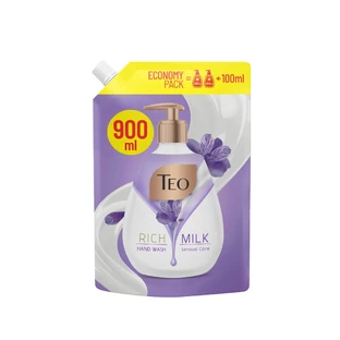 Liquid soap Rich Milk Sensual, 90 ml, Teo