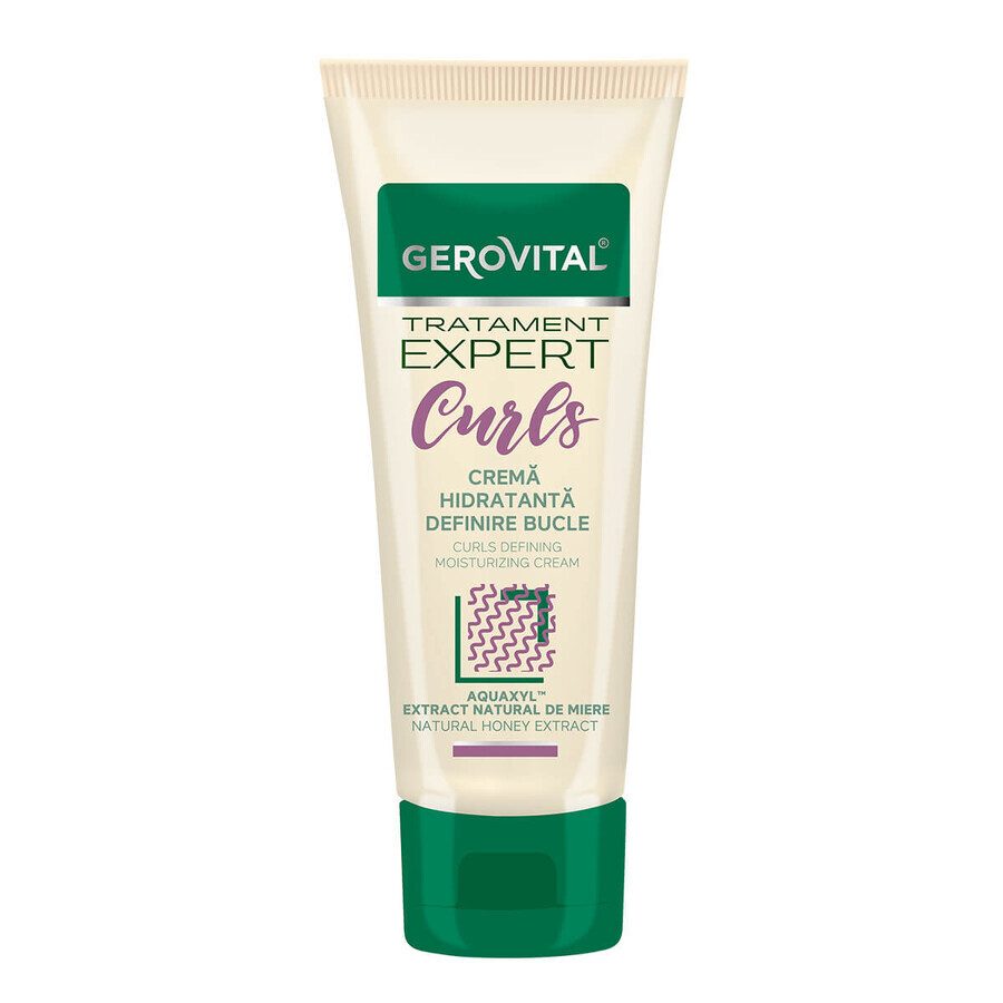 Crema hidratante para la definición de rizos Tratamiento Experto Rizos, 150 ml, Gerovital