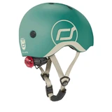 Schutzhelm für Kinder, XXS-S, 1 Jahr+, Forest, Scoot & Ride
