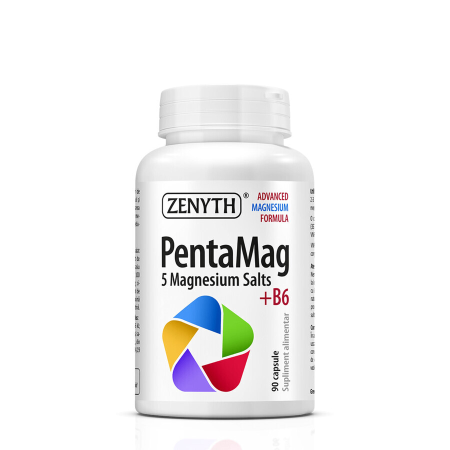 Pentamag, 90 capsules, Zenyth