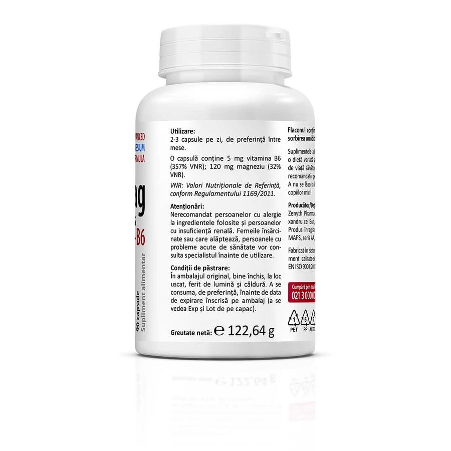 Pentamag, 90 capsule, Zenyth