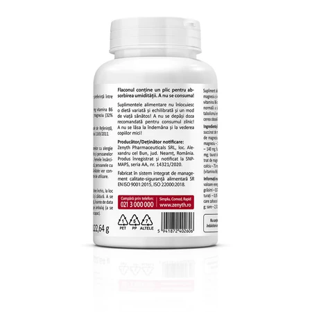 Pentamag, 90 capsule, Zenyth