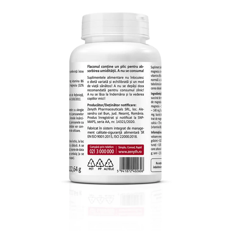 Pentamag, 90 capsule, Zenyth