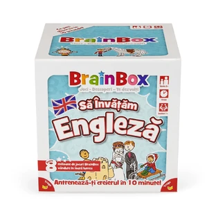 Juego educativo - Aprender inglés, 8 años+, Brainbox