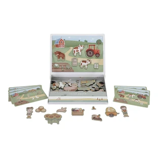 Puzzle magnético Little Farm, 3 años+, Little Dutch