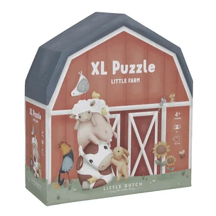 Puzzle XL Little Farm, 12 meses+, Little Dutch