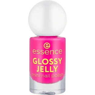 Mini Glossy Jelly Nail Polish, 02 Pink, 5 ml, Essence