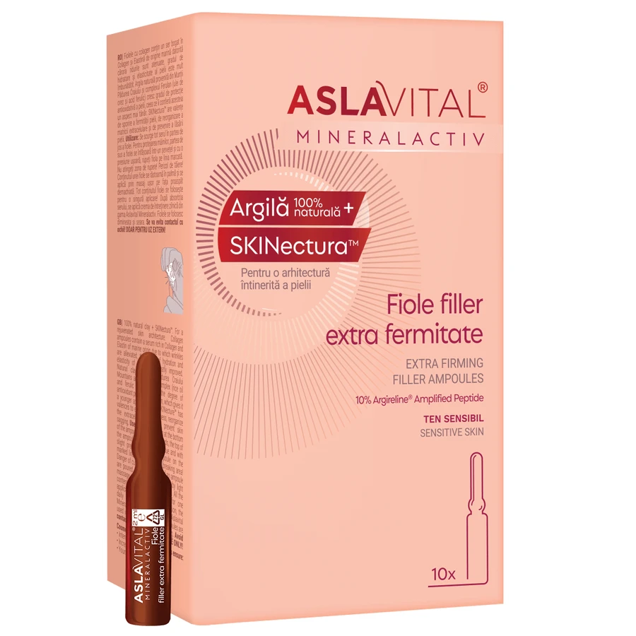 MineralActiv Extra Straffende Füllung Fläschchen, 10 x 2 ml, Aslavital