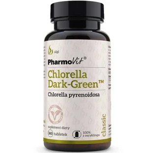 Chlorella Donkergroen 360 tabletten Classic Pharmovit