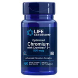 Stabilized Chromium Optimized Chromium with Crominex 3+ 500 mcg (60 caps) Life Extension