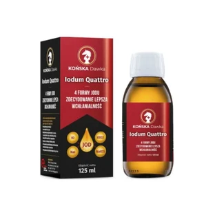 Jodum Quattro - 4 Formen von Jod 125 ml Pferd Dosis