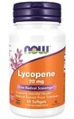NOW Foods Lycopene 20 mg - 50 capsules.