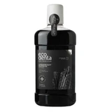 Enjuague bucal, Carbón de Roble + Sales + Aceite de Menta, blanqueador 500ml Ecodenta