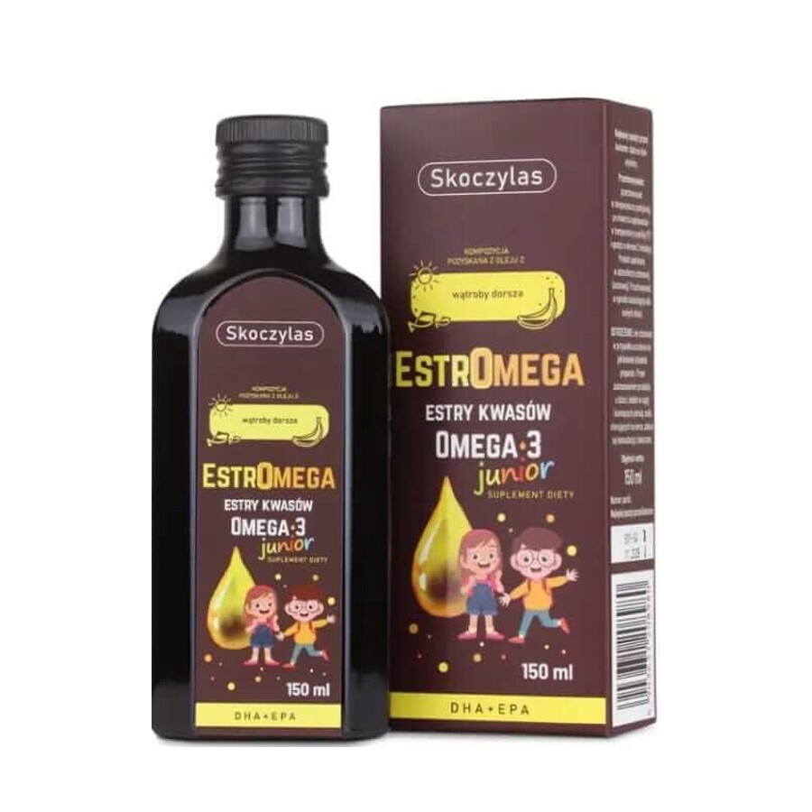 Skoczylas Estromega pește omega 3 acizi junior 150 ml