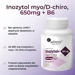 Inositol+ myo/D-chiro, 40/1, 650 mg (100 capsules) Aliness