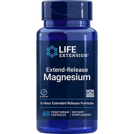 Extended-release magnesium 60 vege caps Life Extension