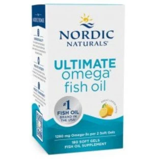 Ultimate Omega 1280 mg, Zitrone 180 Kapseln Nordic Naturals