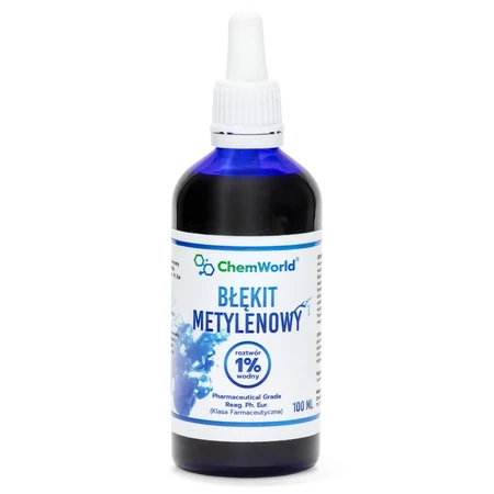 Methylene blue 1% , (Ph. Eur.), 100 ml, Chemworld
