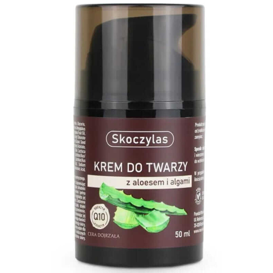 Skoczylas Face Cream with aloe vera, algae and coenzyme Q10 - 50 ml