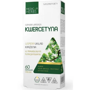 Quercetina 418mg, 60 cápsulas Medica Herbs