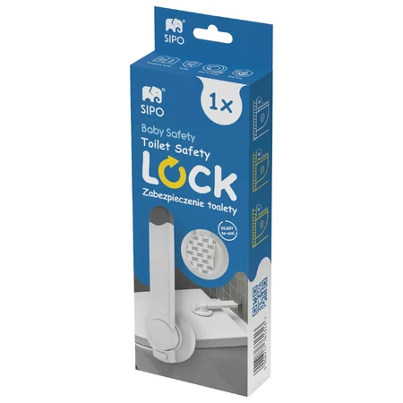 Sipo, Safety Lock toiletbrilbeschermer, 1 st.