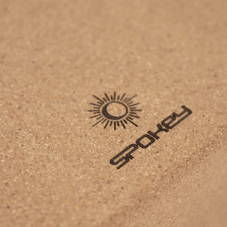 Spokey Nidra, cubo de yoga, corcho, 1 pieza