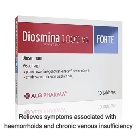 Diosmina 1000 mg Forte+, 30 comprimidos