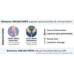 Diosmina 1000 mg Forte+, 30 comprimidos