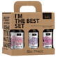 Set mini detergente da donna LaQ, gel doccia, Bossy &amp; Sexy, 2 x 100 ml + Rock &amp; Roll, 2 x 100 ml + Class &amp; Success, 2 x 100 ml