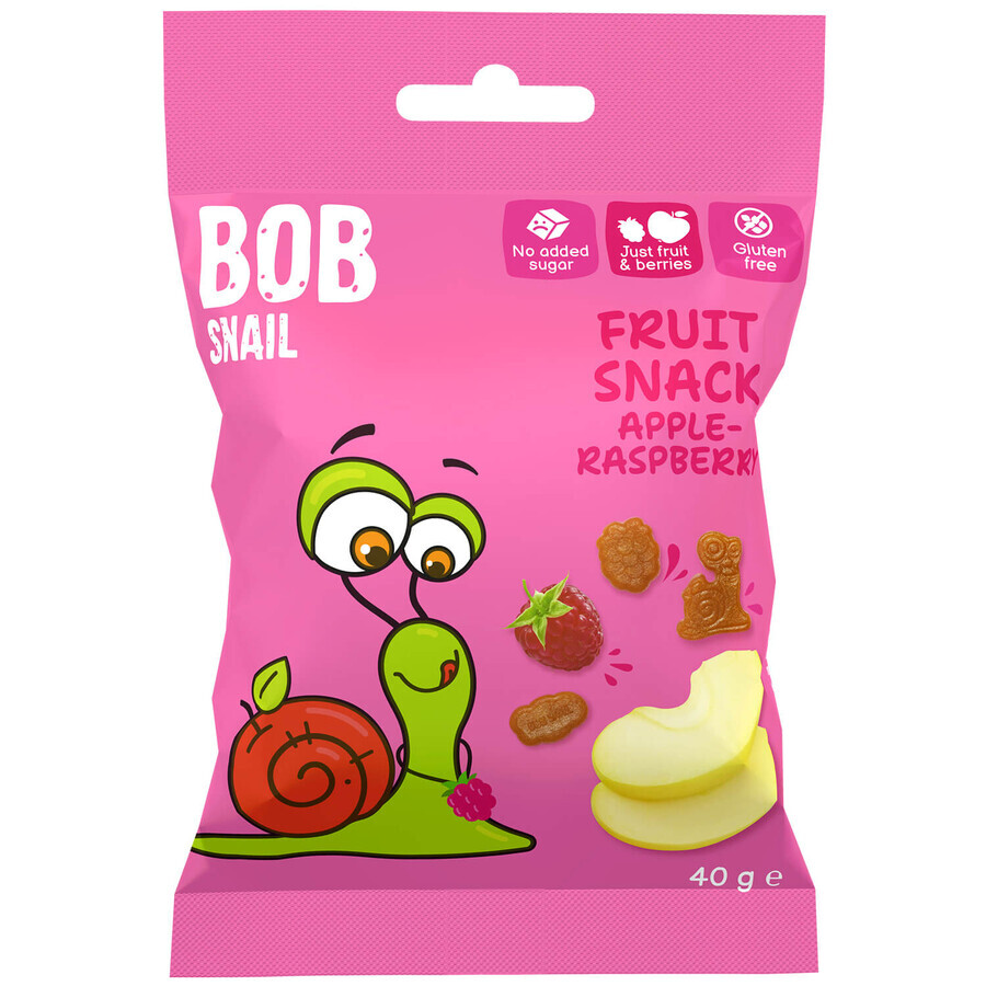 Buy Bob Snail Fruit Jelly, apple, raspberry, 40 g Bob Snail Fruit Jelly, apple, raspberry, 40 g