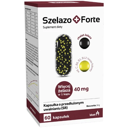 Iron + Forte, 60 extended-release capsules