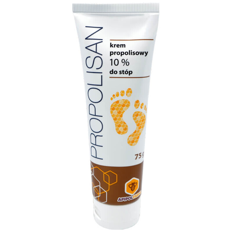 Apipol Farma Propolisan, crème à la propolis 10% pour les pieds, 75 g