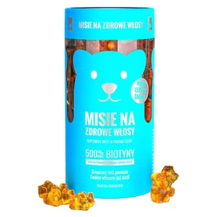 Noble Health Teddybären für gesundes Haar, Geleebonbons, 300 g