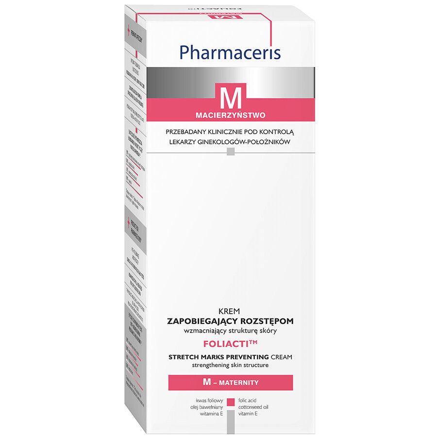 Set Pharmaceris M Foliacti, Crema antismagliature che rinforza la struttura della pelle, 2 x 150 ml