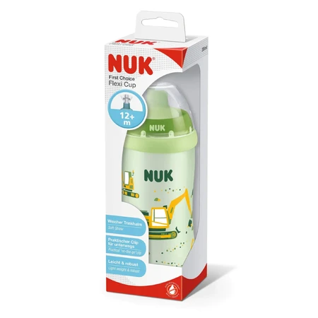 Vaso con pajita Flexi Cup, +12 meses, 300 ml, Nuk