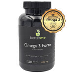 BetterMe Omega 3 Forte + vitamina E, 120 capsule moi BetterMe Omega 3 Forte + vitamina E, 120 capsule moi