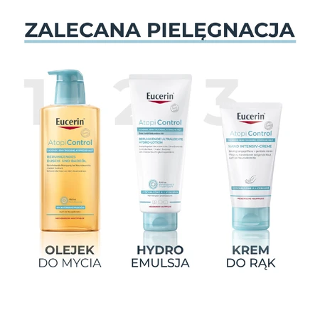 Eucerin AtopiControl, crème apaisante pour les mains, 75 ml