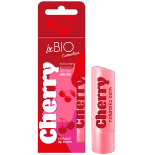 beBIO Cosmetics, natural lip balm, cherry, 5 g