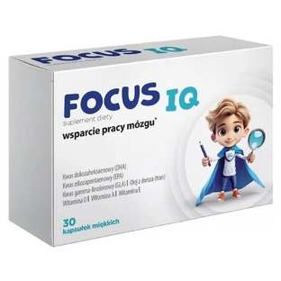 Focus IQ, à partir de 6 ans, 30 capsules molles