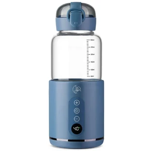 MyBabyBottle, draagbare fles-, water- en melkwarmer voor baby's, blauw
