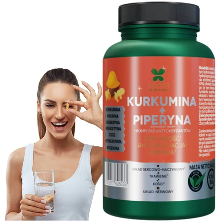 Lanco Nutritions Curcumin + Piperin, 60 Kapseln